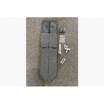 Рейлинги на крышу Mercedes Vito / V W447 2014 DDU (пластиковые ножки) короткая база (SHORT) -2