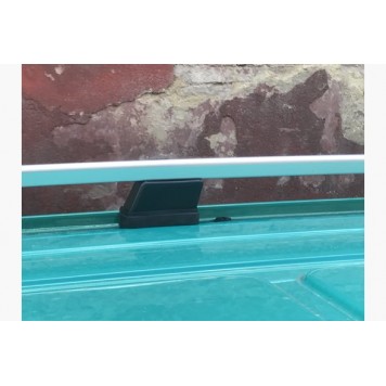 Рейлинги на крышу Mercedes Vito / V W447 2014 DDU (пластиковые ножки) короткая база (SHORT) -1