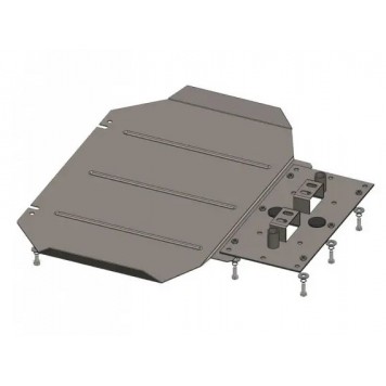 Захист двигуна Mitsubishi L200 2006-2014 3