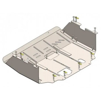 Захист двигуна Ford Tourneo Custom V362 MCA 2019-