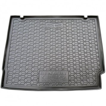 Автомобільний килимок в багажник Renault Clio 4 2012- Universal Нижня поличка