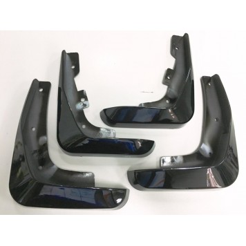Бризковики для Lexus ES350 2007-2012 (пофарбовані чорний) к-т 4 шт-1