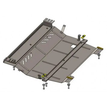 Защита двигателя Citroen C-Elysee 2013-2017