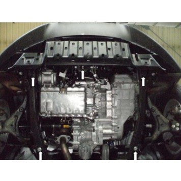 Защита двигателя Ssаng Yong Korando 2011--2