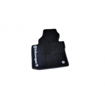 Текстильні килимки в салон для Volkswagen Touran (2010) 5місць-1