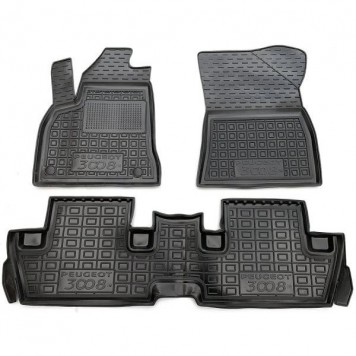 Автомобільні килимки в салон для Peugeot P 3008 (2009-2016)