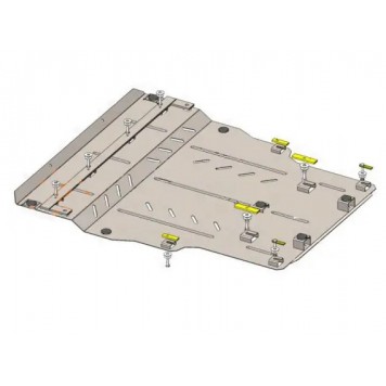 Захист двигуна Volkswagen Crafter 2017-