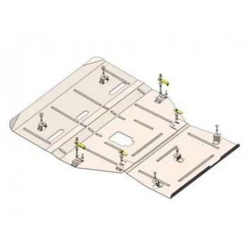 Защита двигателя Hyundai Tucson NX4 2021-