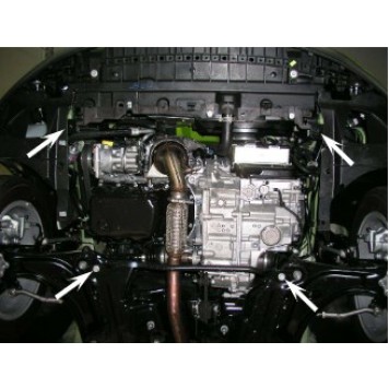 Захист двигуна Citroen С3 2009-2016-2