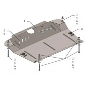 Захист двигуна Toyota Highlander 2008-2013