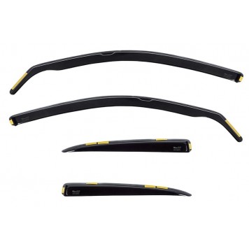 Дефлектори вікон Mitsubishi Lancer 9 2003-2007 4D Sedan