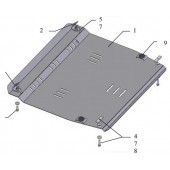 Защита двигателя Nissan Teana II 2008- Защита двигателя Nissan Teana II 2008-