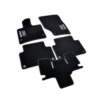 Текстильні килимки в салон для Audi Q7 (2006-2015)-1