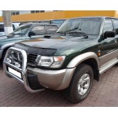 Дефлектор капота для Nissan Patrol (Y61) 1997–2004 Дефлектор капота для Nissan Patrol (Y61) 1997–2004