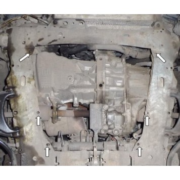 Захист двигуна Nissan Kubistar 1997-2007-1