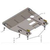 Захист двигуна Nissan Kubistar 1997-2007