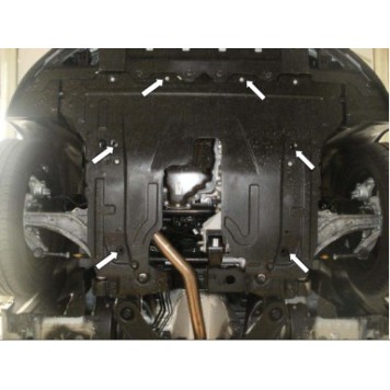 Защита двигателя Chevrolet Orlando 2011-2015 2-2