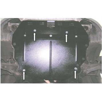 Защита двигателя Kia Cerato I 2004-2008-1