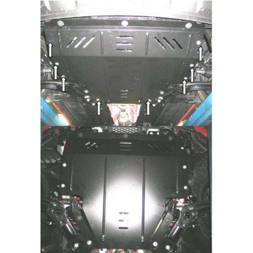 Захист двигуна Kia Soul 2008-2013-1