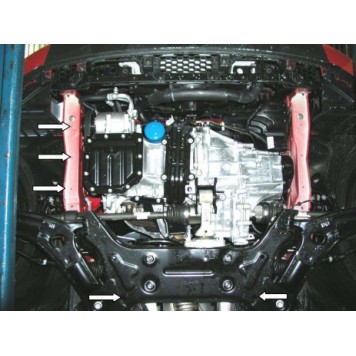 Захист двигуна Kia Soul 2008-2013-2