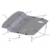 Захист двигуна Kia Magentis II 2005-2011