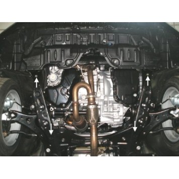 Защита двигателя Lexus RX 350 2010-2015-2