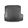 Резиновый коврик в багажник Skoda Octavia III Liftback 2012-