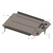 Захист КПП Mitsubishi Pajero Sport 2008-2016 5