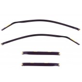 Дефлектор вікна для BMW X5 E53 2000-2007 4D 