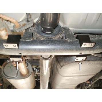 Захист роздатки Mitsubishi L200 2006-2014 4-2