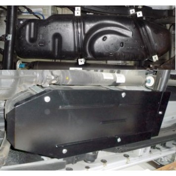 Защита двигателя Volkswagen Amarok 2016- 3-2