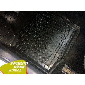 Автомобільні килимки в салон для Skoda Rapid-1