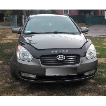 Дефлектор капота Hyundai Accent/Verna 2006-2009