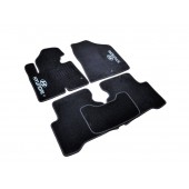 Текстильні килимки в салон для Hyundai Santa Fe (2012) 