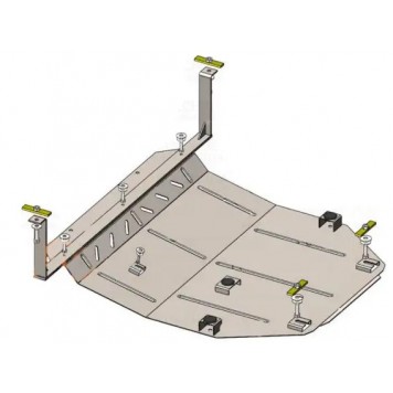 Защита двигателя Ford Escape 2007-2012