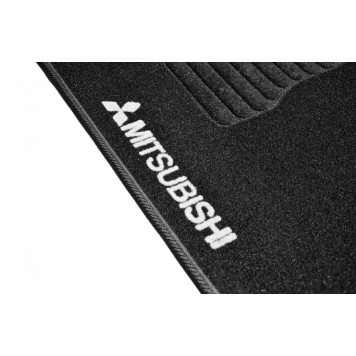 Текстильні килимки в салон для Mitsubishi Pajero Sport (2015)-5