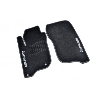 Текстильні килимки в салон для Mitsubishi Pajero Sport (2015)-2