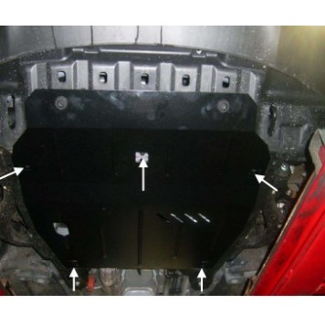 Защита двигателя Ssаng Yong Korando 2010--1