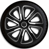 Ковпаки на колеса Argo Livorno Carbon Silver Black R16 Ковпаки на колеса Argo Livorno Carbon Silver Black R16