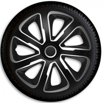 Ковпаки на колеса Argo Livorno Carbon Silver Black R16