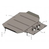 Захист двигуна Mitsubishi L200 2006-2014 2 Захист двигуна Mitsubishi L200 2006-2014 2