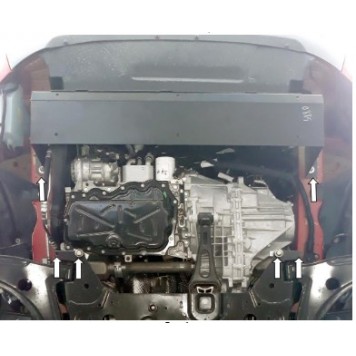 Защита двигателя Ford Transit/Transit Custom 2016-2019-1