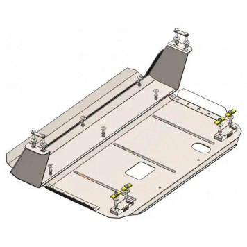 Защита двигателя Ford Transit/Transit Custom 2016-2019