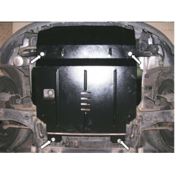 Защита двигателя Ford Fiesta VI 2001-2008-2