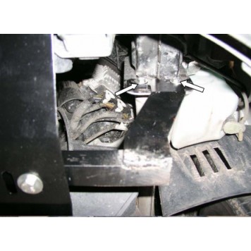 Защита двигателя Ford Fiesta VI 2001-2008-1