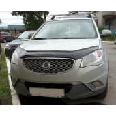 Дефлектор капота для Ssang Yong Actyon 2011-2013