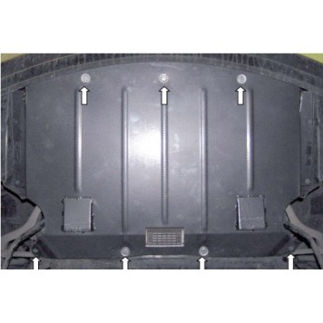 Захист двигуна BMW 5-й серії E60/E61 2003-2010-1