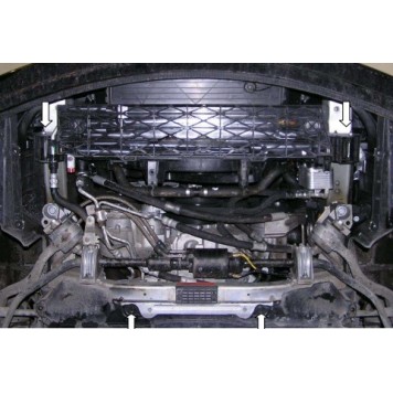 Захист двигуна BMW 5-й серії E60/E61 2003-2010-3