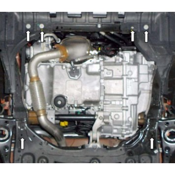 Захист двигуна Opel Mokka 2015-2021-2