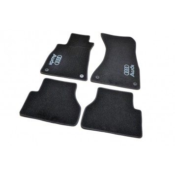 Текстильні килимки в салон для Audi A4 В9 (2015)-1